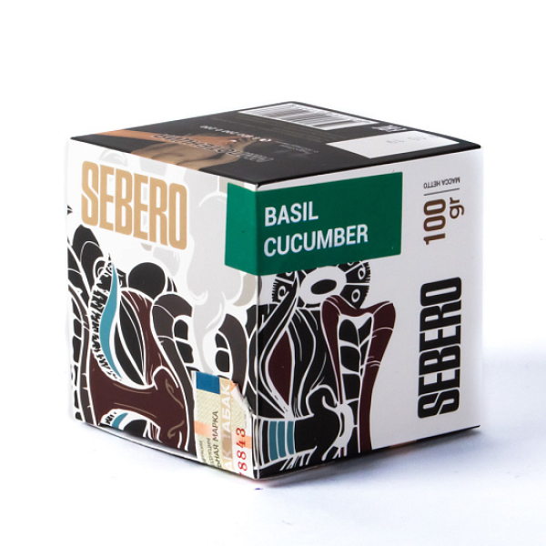 Табак Sebero Basil-Cucumber  100 грамм в Хабаровске