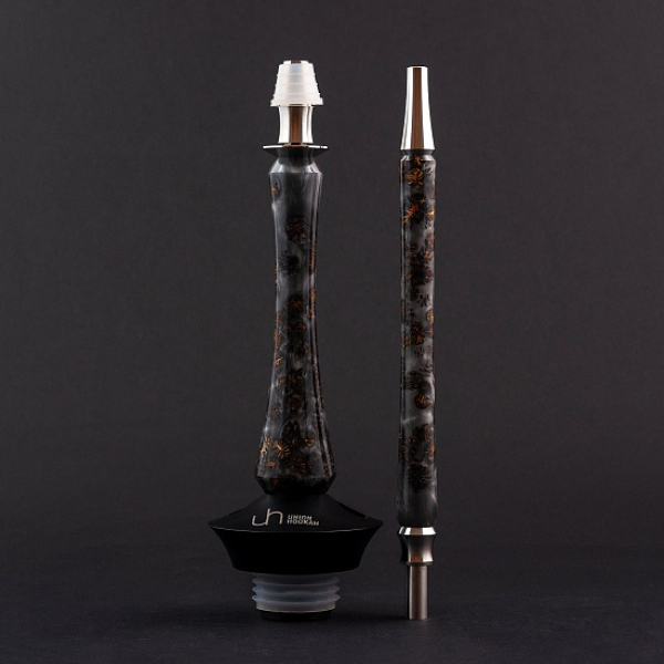 Кальян Union Hookah Sleek Акрил С Шишками Серый  в Хабаровске