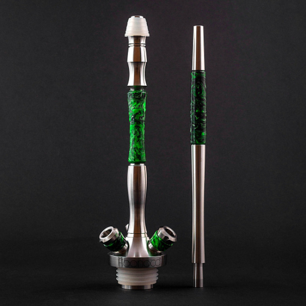 Кальян Union Hookah Fibonacci Акрил Зеленый 2  в Хабаровске