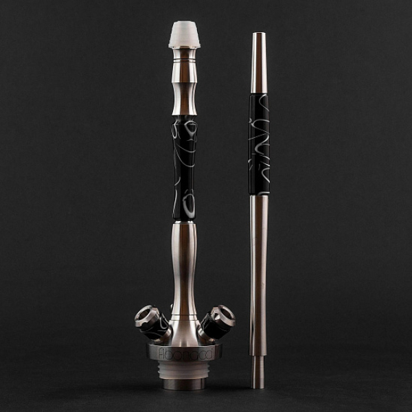 Кальян Union Hookah Fibonacci Акрил Черный 2  в Хабаровске