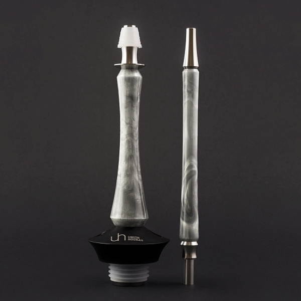 Кальян Union Hookah Sleek Акрил Серый  в Хабаровске