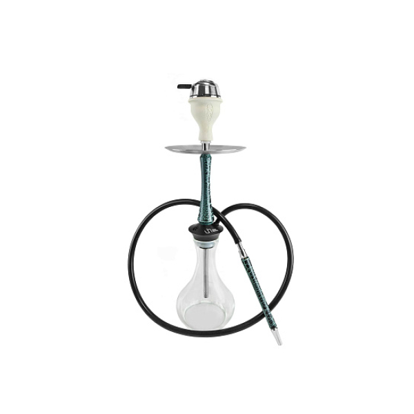 Кальян Union Hookah Sleek Кракле Голубой  в Хабаровске