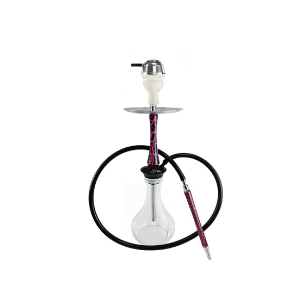 Кальян Union Hookah Sleek Кракле Розовый  в Хабаровске