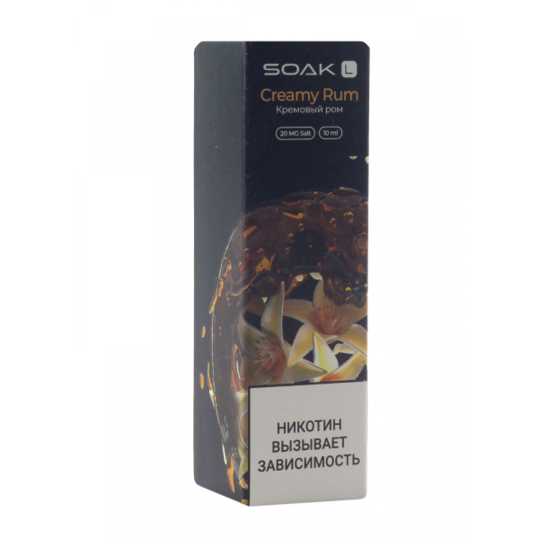 Жидкость Soak Creamy Rum 10 Мл 2 Мг в Хабаровске