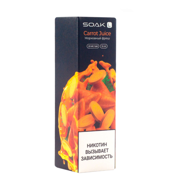 Жидкость Soak Carrot Juice 10 Мл 2 Мг в Хабаровске