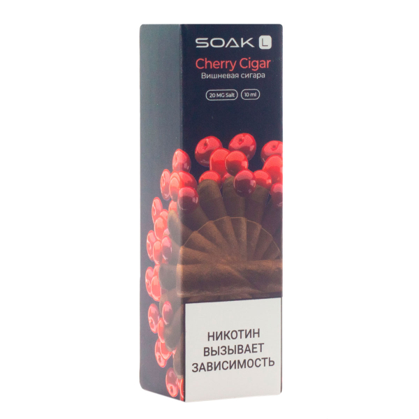 Жидкость Soak Cherry Cigar 10 Мл 2 Мг в Хабаровске