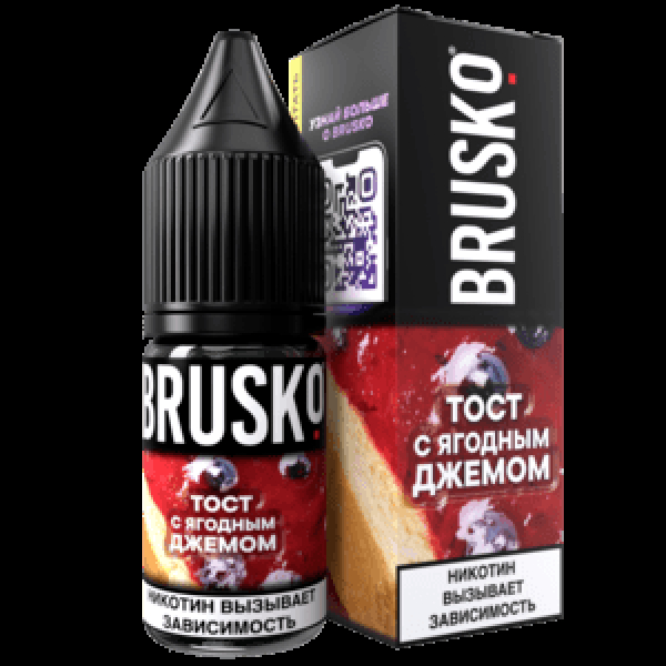 Жидкость Brusko Salt Тост С Ягодным Джемом 10 Мл 2 Мг в Хабаровске