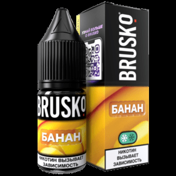 Жидкость Brusko Salt Банан 10 Мл 2 Мг в Хабаровске
