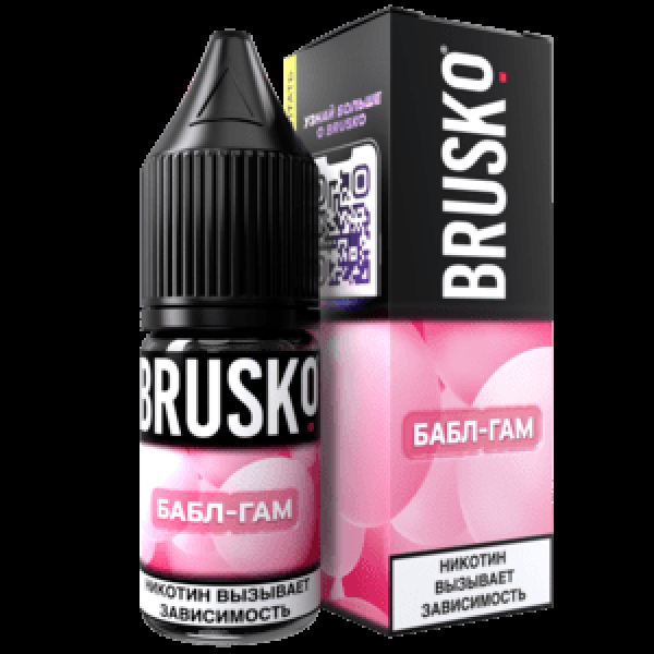 Жидкость Brusko Salt Бабл-Гам10 Мл 2 Мг в Хабаровске