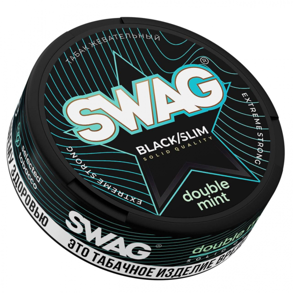 Жевательный табак Swag Strong Double Mint 10 грамм в Хабаровске