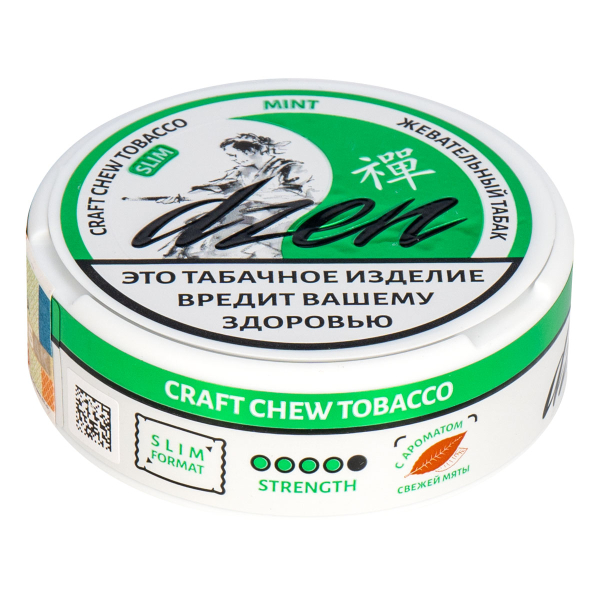 Жевательный табак Dzen Slim Mint 9 грамм в Хабаровске
