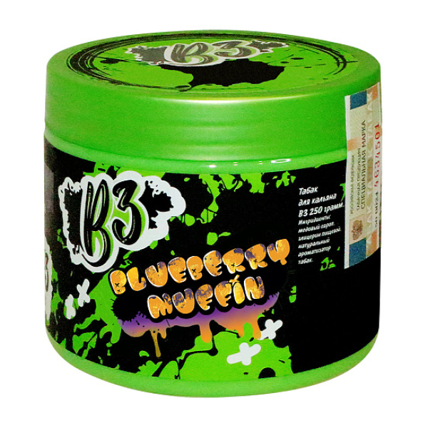 Табак B3 Blueberry Muffin  250 грамм в Хабаровске