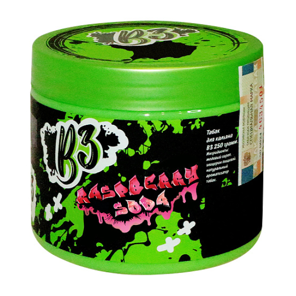 Табак B3 Raspberry Soda  250 грамм в Хабаровске