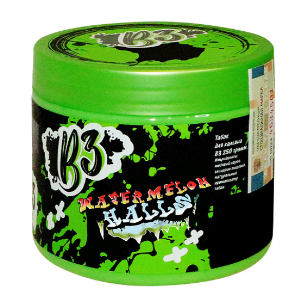 Табак B3 Watermelon Halls  250 грамм в Хабаровске