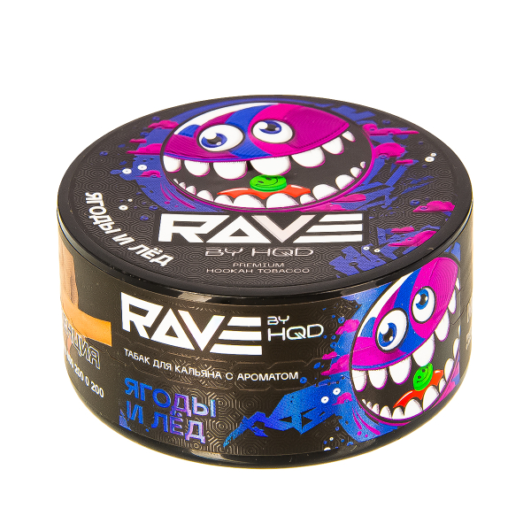 Табак Rave By Hqd Ягоды И Лед  25 грамм в Хабаровске