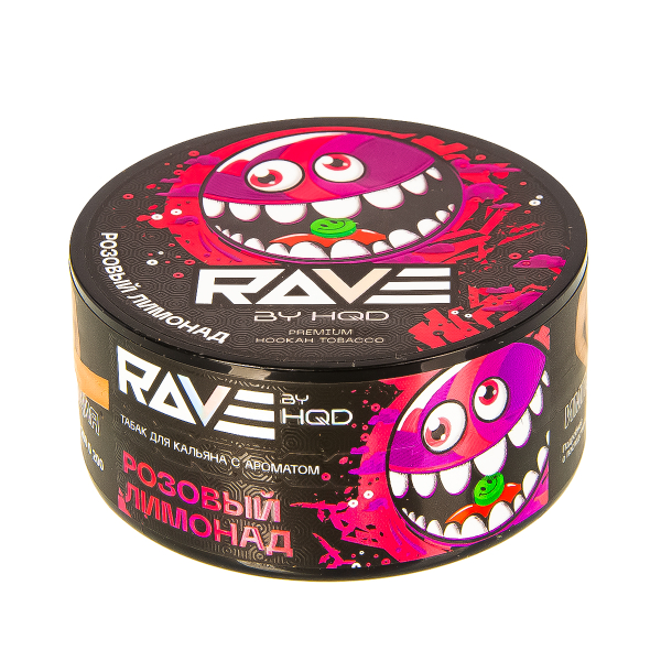Табак Rave By Hqd Розовый Лимонад  25 грамм в Хабаровске