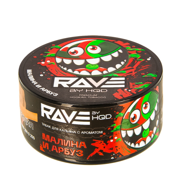 Табак Rave By Hqd Малина И Арбуз  25 грамм в Хабаровске