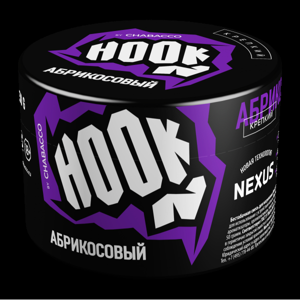 Табак Hook Абрикосовый  50 грамм в Хабаровске