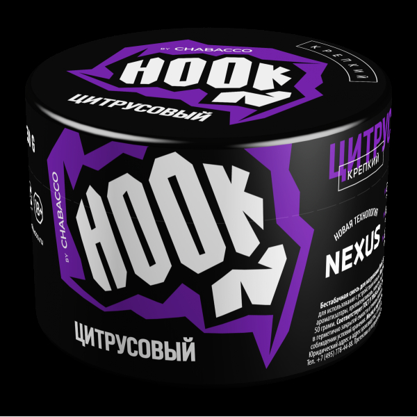 Табак Hook Цитрусовый  50 грамм в Хабаровске