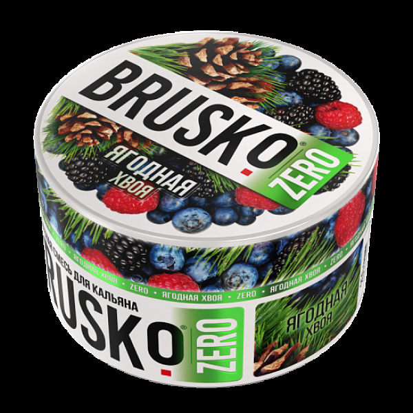 Смесь Brusko Ягодная Хвоя (Zero)  250 гр в Хабаровске