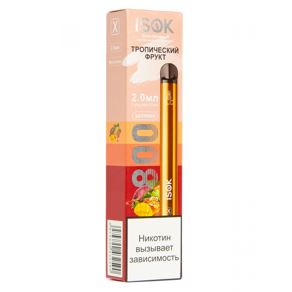 Isok X Тропический Фрукт (800 Затяжек) в Хабаровске