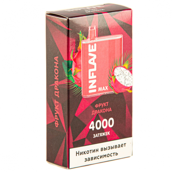 Inflave Max Фрукт Дракона (4000 Затяжек) в Хабаровске