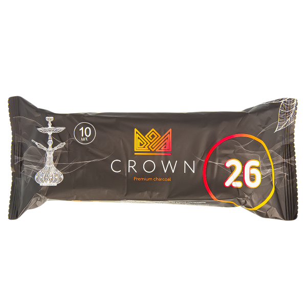 Уголь Crown Кокосовый 10 Шт (26 Мм) в Хабаровске