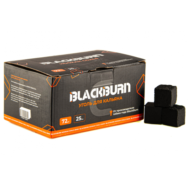 Уголь Blackburn Кокосовый 72 Шт (25 Мм) в Хабаровске