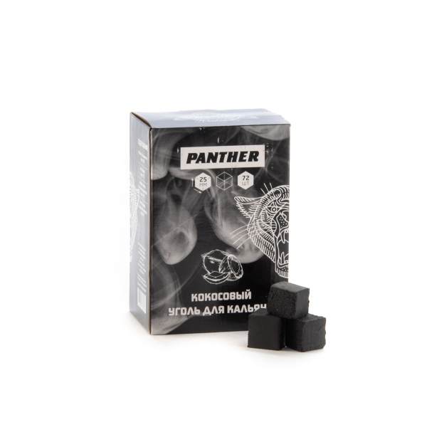 Уголь Кокосовый Panther 72 Шт (25 Мм) в Хабаровске