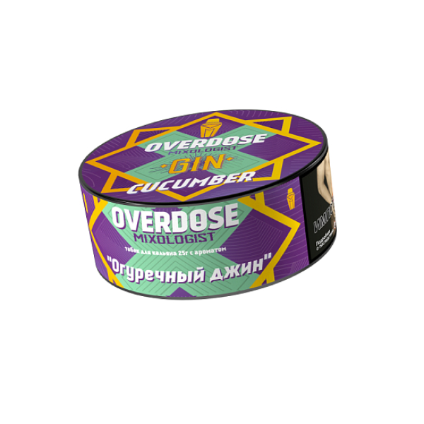 Табак Overdose Gin Cucumber   25 грамм в Хабаровске