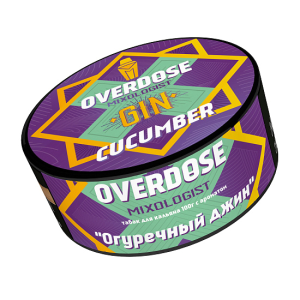 Табак Overdose Gin Cucumber  100 грамм в Хабаровске