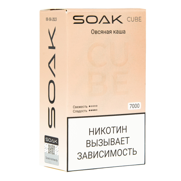 Soak Cube Овсяная Каша 7000 Затяжек в Хабаровске