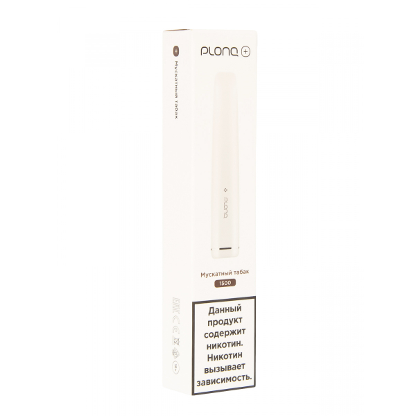 Plonq Plus Мускатный Табак (1500 Затяжек) 20 Мг в Хабаровске