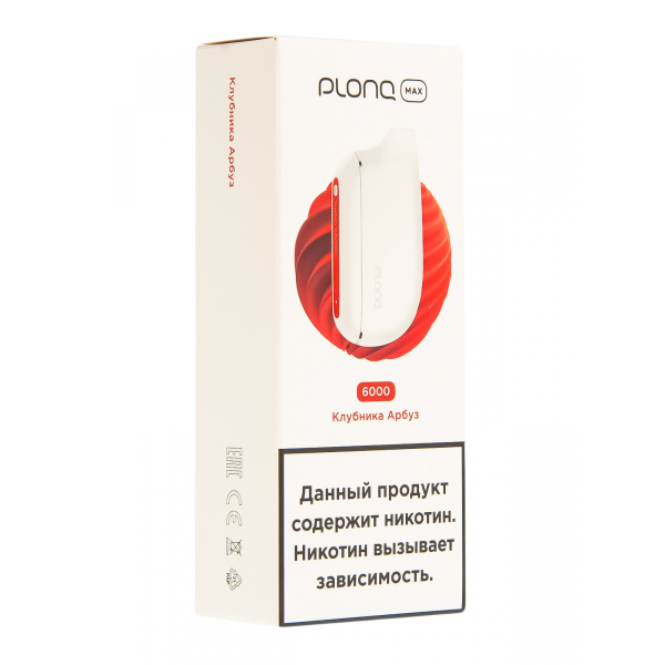 Plonq Max Клубника Арбуз (6000 Затяжек) 20 Мг в Хабаровске