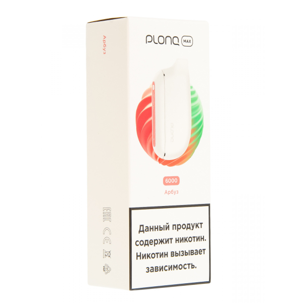 Plonq Max Арбуз (6000 Затяжек) 20 Мг в Хабаровске