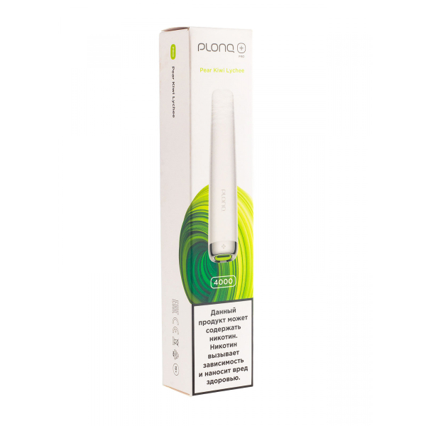Plonq Plus Pro Груша Киви Личи (4000 Затяжек) 20 Мг в Хабаровске