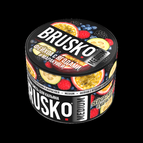 Смесь Brusko Medium Фейхоа С Ягодами И Маракуйей  50 гр в Хабаровске