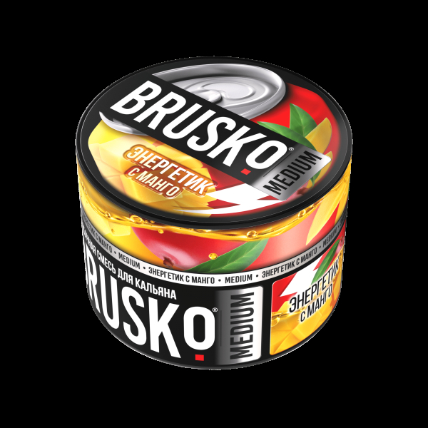 Смесь Brusko Medium Энергетик С Манго  50 гр в Хабаровске