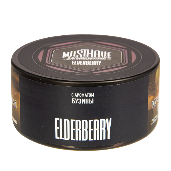 Табак Musthave Elderberry  125 грамм в Хабаровске