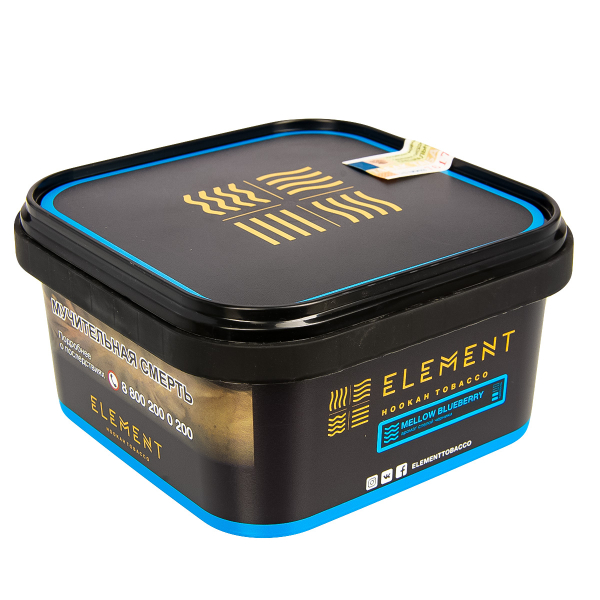 Табак Element Вода Mellow Blueberry  200 грамм в Хабаровске