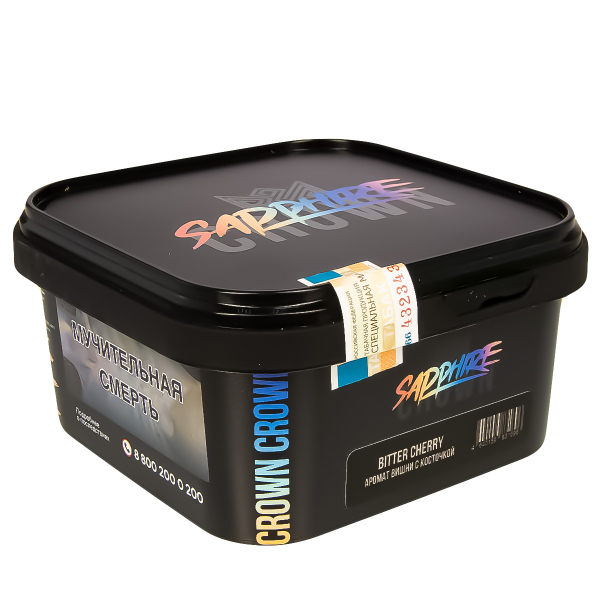 Табак Sapphire Crown Bitter Cherry  200 грамм в Хабаровске