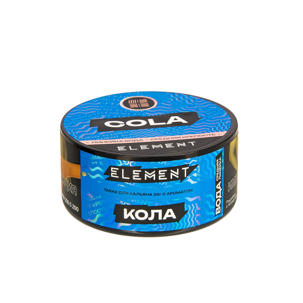 Табак Element Вода Cola New  25 грамм в Хабаровске