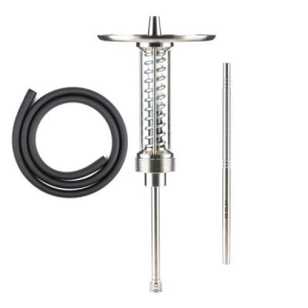 Кальян Bsp Hookah Cybertank White Black Chrome в Хабаровске