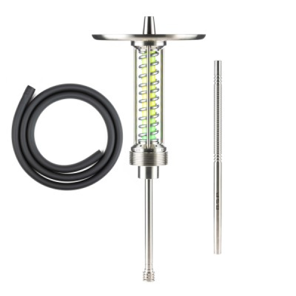 Кальян Bsp Hookah Cybertank Yellow Green Chrome в Хабаровске