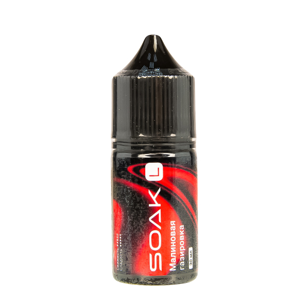 Жидкость Soak L30 Raspberry Soda 30 Мл 2 Мг в Хабаровске