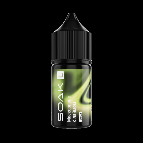 Жидкость Soak L30 Mascarpone Lime 30 Мл 2 Мг в Хабаровске