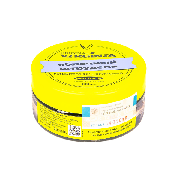 Табак Original Virginia Middle Яблочный Штрудель  100 грамм в Хабаровске