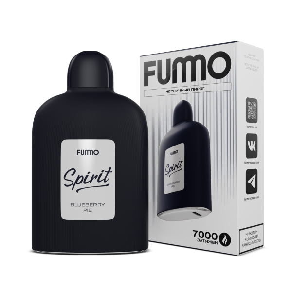 Электронка Fummo Spirit Черничный Пирог   в Хабаровске