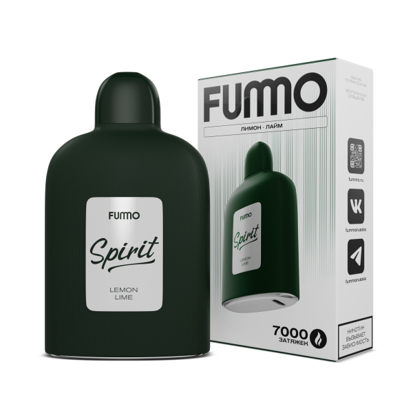 Электронка Fummo Spirit Лимон Лайм  в Хабаровске