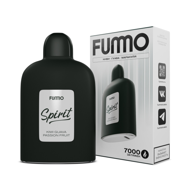 Электронка Fummo Spirit Киви Гуава Маракуйя  в Хабаровске
